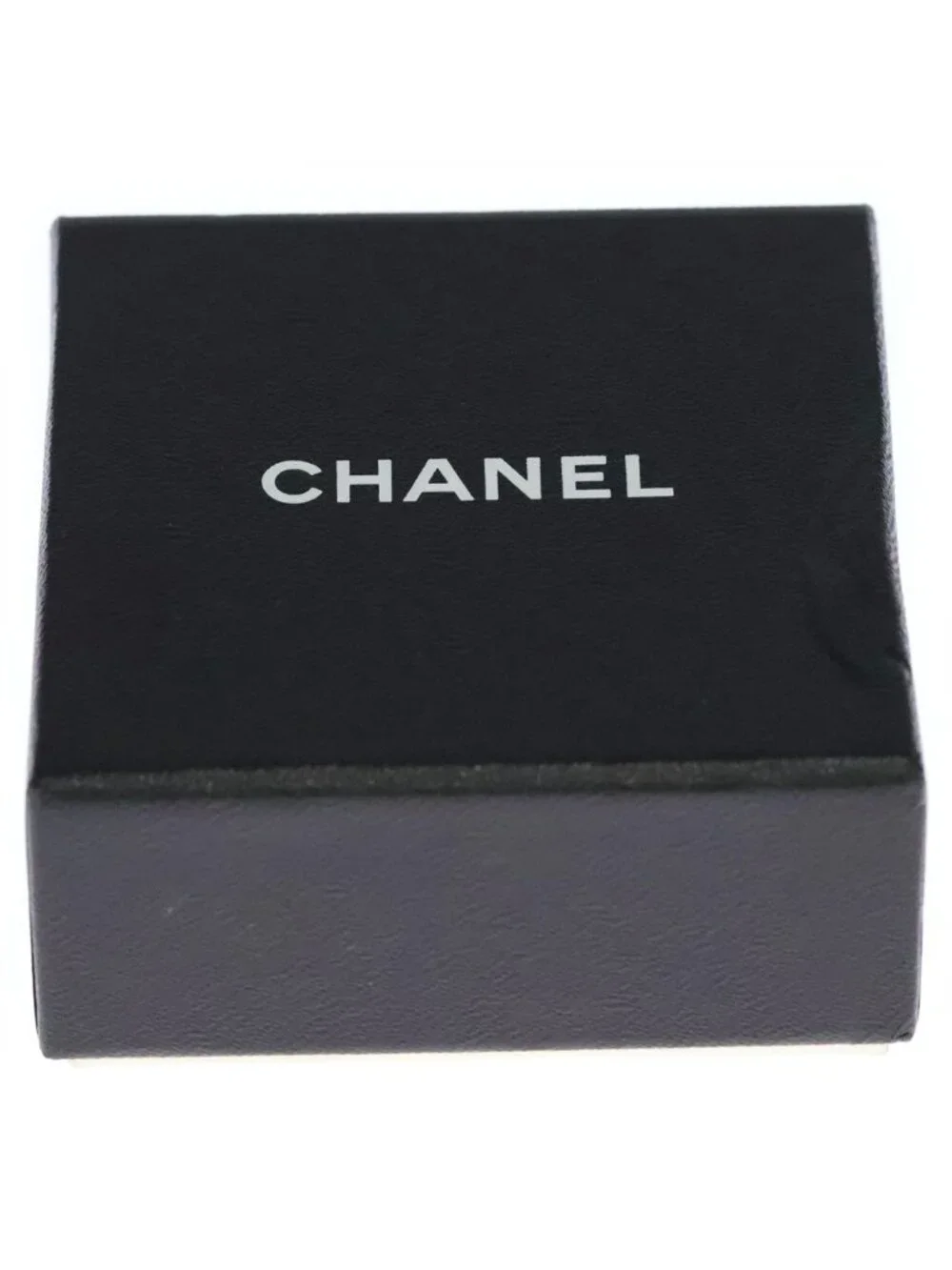 Chanel CC Logo Round Earrings Gold